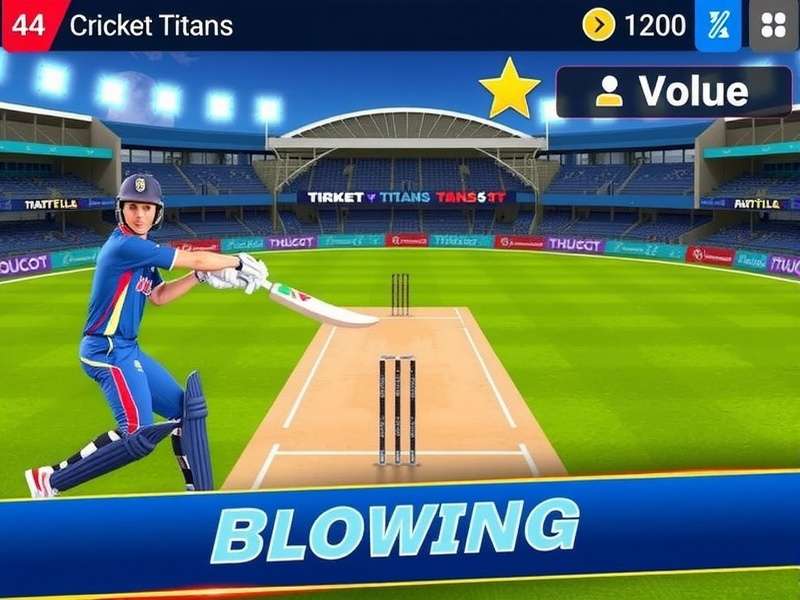 Cricket Titans Elite Game Screenshot